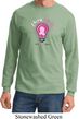 Mens Breast Cancer Awareness Shirt Think Pink Long Sleeve Tee