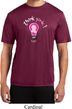 Mens Breast Cancer Awareness Shirt Think Pink Moisture Wicking Tee