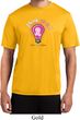 Mens Breast Cancer Awareness Shirt Think Pink Moisture Wicking Tee