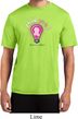 Mens Breast Cancer Awareness Shirt Think Pink Moisture Wicking Tee