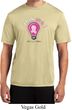 Mens Breast Cancer Awareness Shirt Think Pink Moisture Wicking Tee