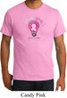 Mens Breast Cancer Awareness Shirt Think Pink Organic Tee T-Shirt
