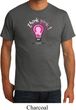 Mens Breast Cancer Awareness Shirt Think Pink Organic Tee T-Shirt