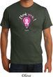 Mens Breast Cancer Awareness Shirt Think Pink Organic Tee T-Shirt