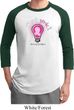 Mens Breast Cancer Awareness Shirt Think Pink Raglan Tee T-Shirt