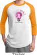 Mens Breast Cancer Awareness Shirt Think Pink Raglan Tee T-Shirt