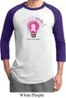 Mens Breast Cancer Awareness Shirt Think Pink Raglan Tee T-Shirt