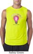 Mens Breast Cancer Awareness Shirt Think Pink Sleeveless Tee T-Shirt