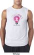 Mens Breast Cancer Awareness Shirt Think Pink Sleeveless Tee T-Shirt