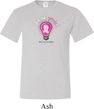 Mens Breast Cancer Awareness Shirt Think Pink Tall Tee T-Shirt