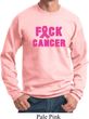 Mens Breast Cancer Awareness Sweatshirt F*CK Cancer Sweat Shirt