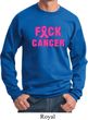 Mens Breast Cancer Awareness Sweatshirt F*CK Cancer Sweat Shirt