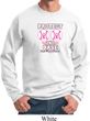 Mens Breast Cancer Awareness Sweatshirt Protect 2nd Base Sweat Shirt