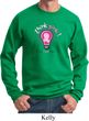 Mens Breast Cancer Awareness Sweatshirt Think Pink Sweat Shirt