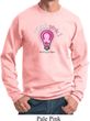 Mens Breast Cancer Awareness Sweatshirt Think Pink Sweat Shirt
