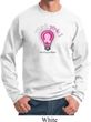 Mens Breast Cancer Awareness Sweatshirt Think Pink Sweat Shirt