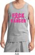 Mens Breast Cancer Awareness Tanktop F*CK Cancer Tank Top