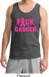 Mens Breast Cancer Awareness Tanktop F*CK Cancer Tank Top