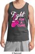 Mens Breast Cancer Awareness Tanktop Fight For a Cure Tank Top