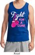 Mens Breast Cancer Awareness Tanktop Fight For a Cure Tank Top