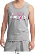 Mens Breast Cancer Awareness Tanktop I Love Boobies Tank Top