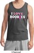 Mens Breast Cancer Awareness Tanktop I Love Boobies Tank Top
