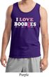 Mens Breast Cancer Awareness Tanktop I Love Boobies Tank Top