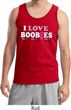 Mens Breast Cancer Awareness Tanktop I Love Boobies Tank Top