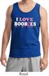 Mens Breast Cancer Awareness Tanktop I Love Boobies Tank Top