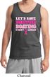 Mens Breast Cancer Awareness Tanktop Motor Boating Tank Top