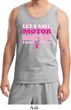 Mens Breast Cancer Awareness Tanktop Motor Boating Tank Top
