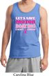 Mens Breast Cancer Awareness Tanktop Motor Boating Tank Top