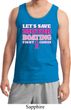 Mens Breast Cancer Awareness Tanktop Motor Boating Tank Top