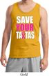 Mens Breast Cancer Awareness Tanktop Save Your Tatas Tank Top
