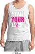 Mens Breast Cancer Awareness Tanktop Save Your Tatas Tank Top