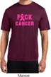 Mens Breast Cancer Shirt F*CK Cancer Moisture Wicking Tee T-Shirt