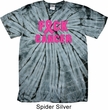 Mens Breast Cancer Shirt F*CK Cancer Spider Tie Dye Tee T-shirt
