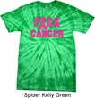 Mens Breast Cancer Shirt F*CK Cancer Spider Tie Dye Tee T-shirt