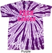 Mens Breast Cancer Shirt F*CK Cancer Twist Tie Dye Tee T-shirt