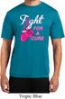 Mens Breast Cancer Shirt Fight For a Cure Moisture Wicking Tee T-Shirt