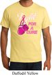 Mens Breast Cancer Shirt Fight For a Cure Organic Tee T-Shirt