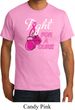 Mens Breast Cancer Shirt Fight For a Cure Organic Tee T-Shirt