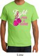 Mens Breast Cancer Shirt Fight For a Cure Organic Tee T-Shirt