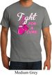 Mens Breast Cancer Shirt Fight For a Cure Organic Tee T-Shirt
