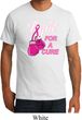 Mens Breast Cancer Shirt Fight For a Cure Organic Tee T-Shirt