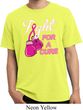 Mens Breast Cancer Shirt Fight For a Cure Pigment Dyed Tee T-Shirt