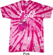Mens Breast Cancer Shirt Fight For a Cure Twist Tie Dye Tee T-shirt