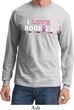 Mens Breast Cancer Shirt I Love Boobies Long Sleeve Tee T-Shirt