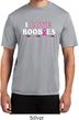 Mens Breast Cancer Shirt I Love Boobies Moisture Wicking Tee T-Shirt