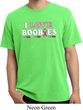 Mens Breast Cancer Shirt I Love Boobies Pigment Dyed Tee T-Shirt